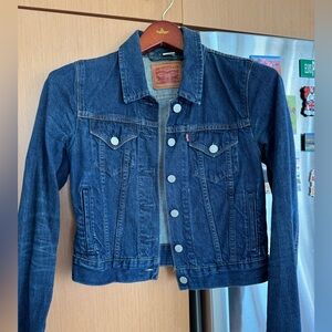 Levi's Original Women's Dark Blue Trucker Jean Jacket